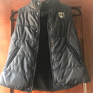 Navy Blue Abercrombie Vest